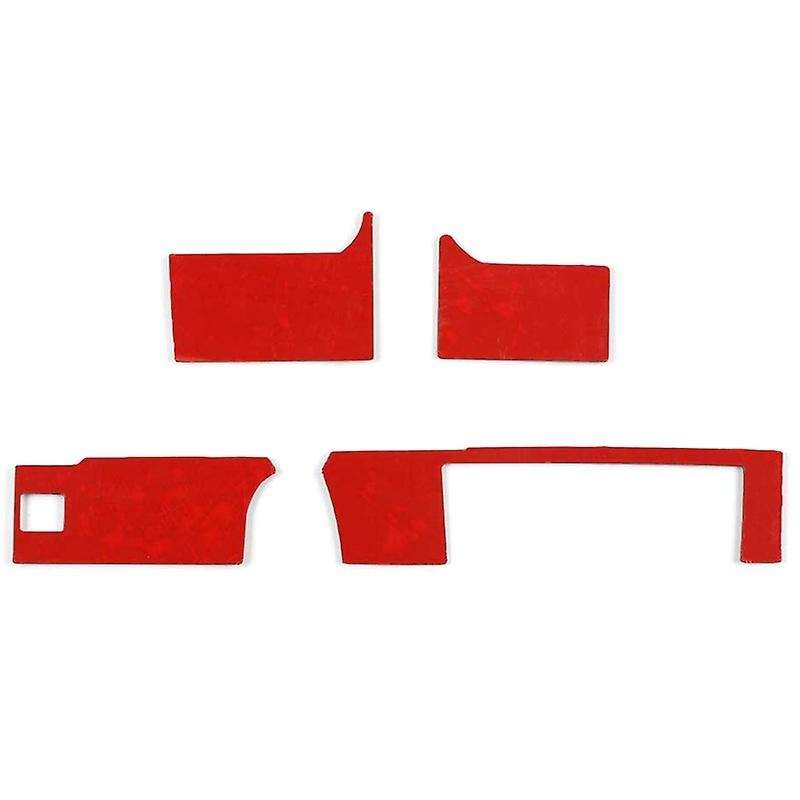 Carbon Fiber Center Console Panel Cover Trim Fit for Jimny 2019 2020 Car Interior Accessories
