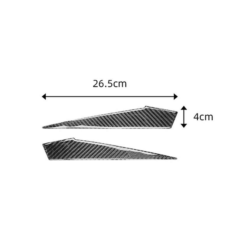 Carbon Fiber Center Console Side Gear Shift Panel Decorative Cover Trim for Forester 2013-2018