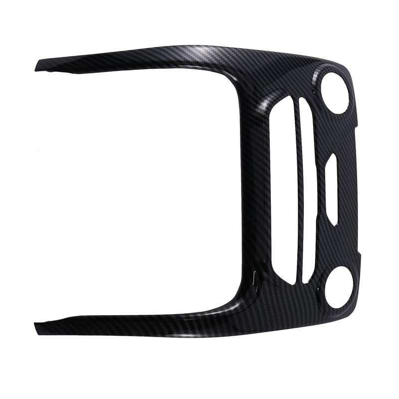 Carbon Fiber Center Console Panel Button Frame Cover Trim for / Everest 2015-2021 Accessories
