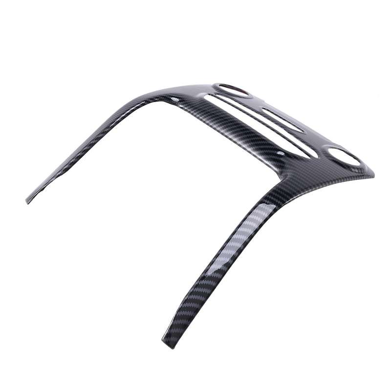 Carbon Fiber Center Console Panel Button Frame Cover Trim for / Everest 2015-2021 Accessories