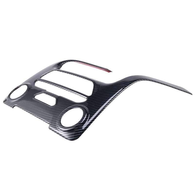 Carbon Fiber Center Console Panel Button Frame Cover Trim for / Everest 2015-2021 Accessories