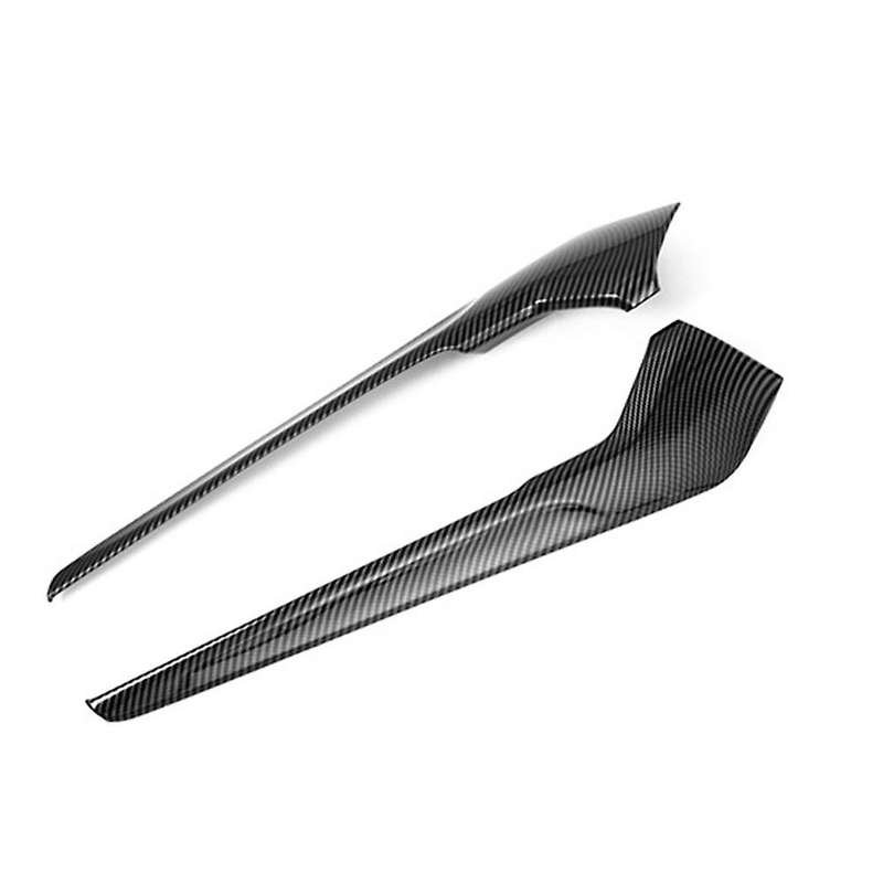 Carbon Fiber Center Console Side Gear Shift Panel Decorative Cover Trim for 11Th Generation 2021-202