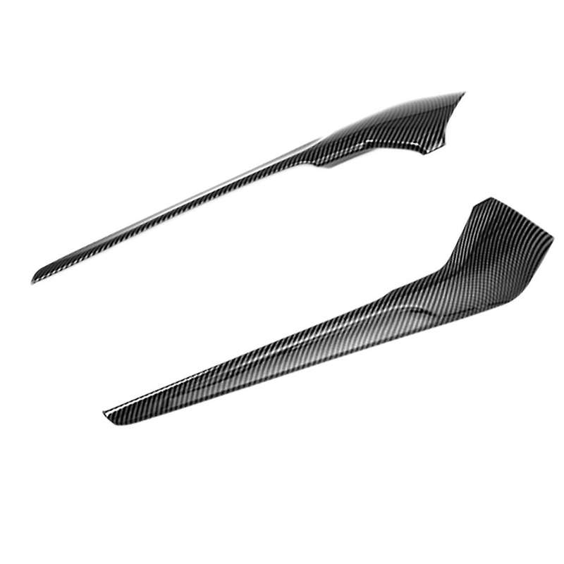 Carbon Fiber Center Console Side Gear Shift Panel Decorative Cover Trim for 11Th Generation 2021-202