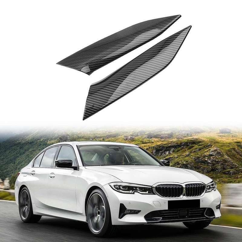 Carbon Fiber Center Console Side Gear Shift Panel Decorative Cover Trim for 3 Series G20 G28 2020 20