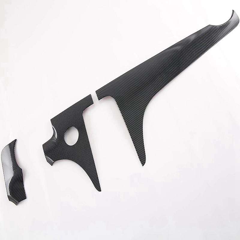 Carbon Fiber Center Control Panel Dashboard Strips Trim for W206 C Class C200 C260 C300 2022