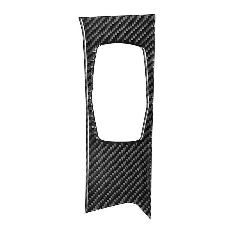Carbon Fiber Central Control Multimedia Knob Button Frame Panel Trim for 5 Series G30 G38 2018-2023