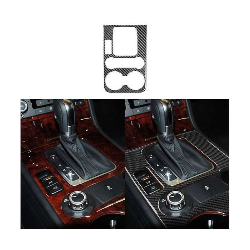Carbon Fiber Central Gear Panel Control Panel Decal Interior Modification for 2011-2019