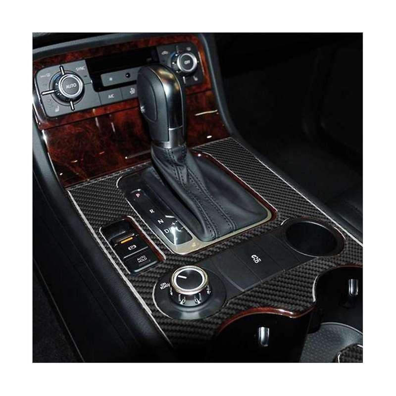 Carbon Fiber Central Gear Panel Control Panel Decal Interior Modification for 2011-2019