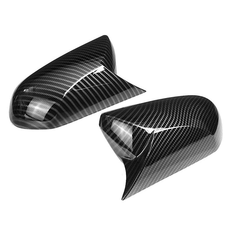 Carbon Fiber Chrome ABS Plastic Rearview Mirror Decorative Cover for 2018 -2020 Accessories
