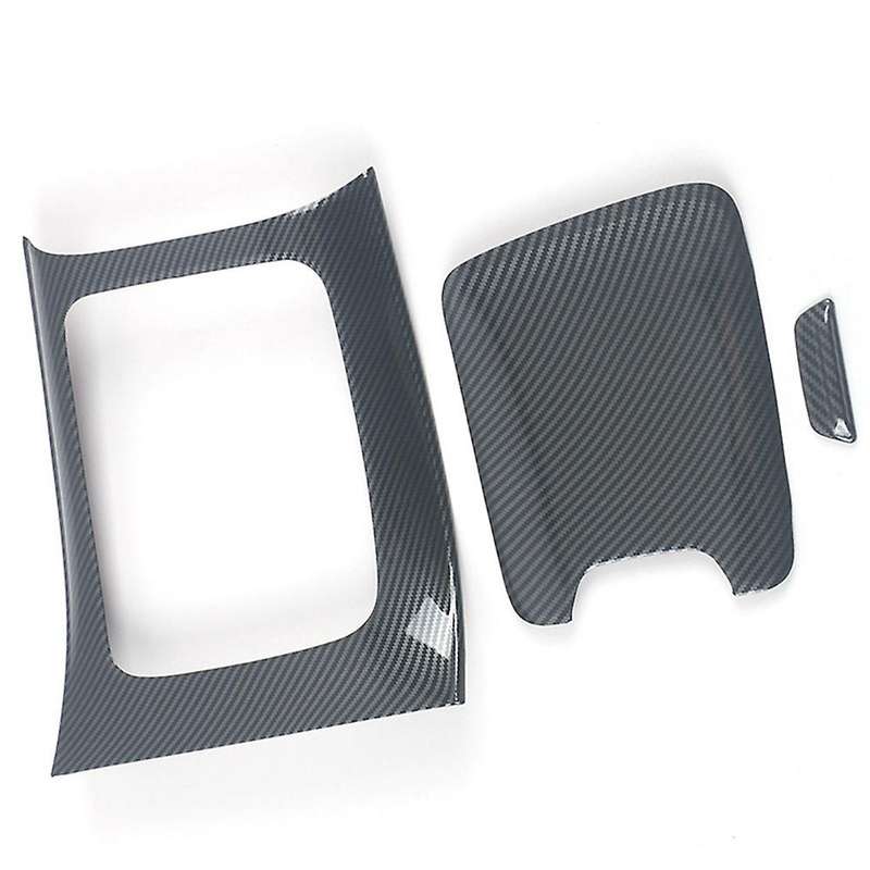 Carbon Fiber Central Gear Panel Control Panel Decal Interior Modification for C Class W206 2022 ABS