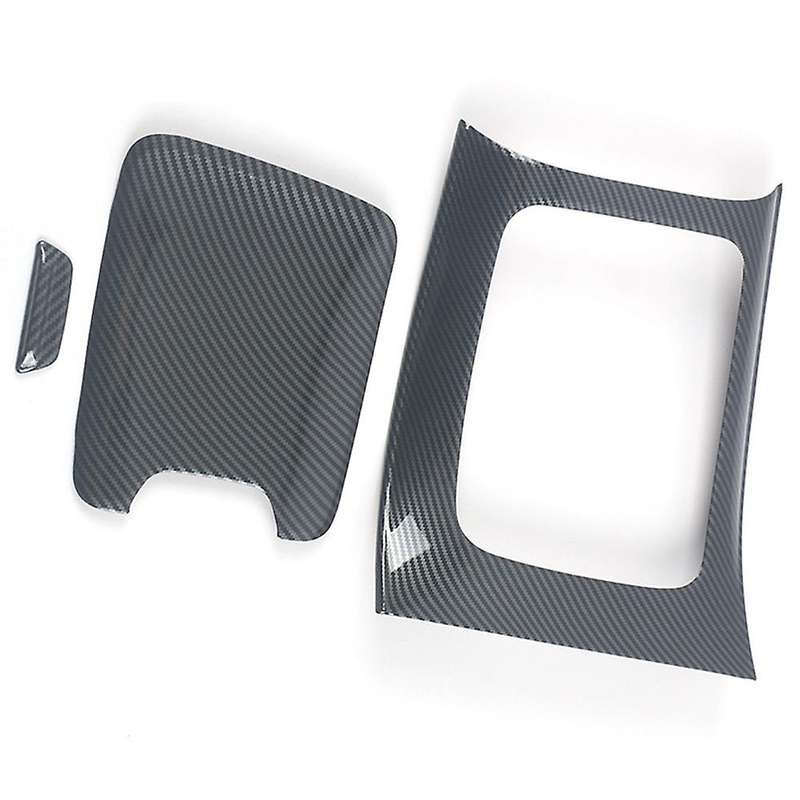 Carbon Fiber Central Gear Panel Control Panel Decal Interior Modification for C Class W206 2022 ABS