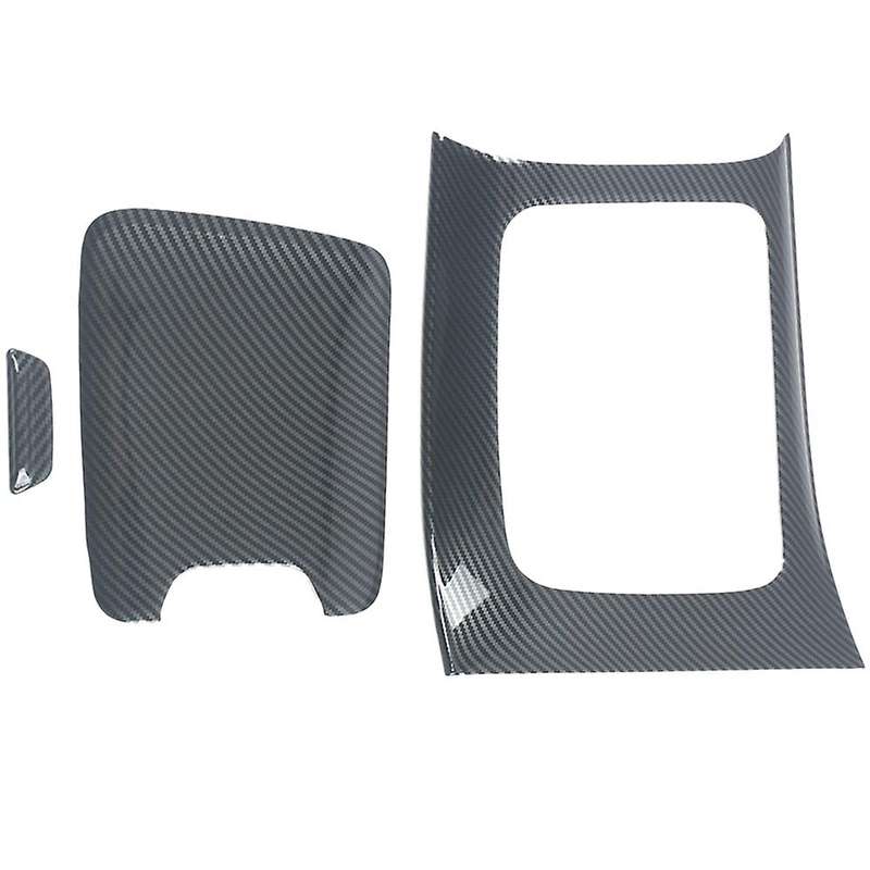 Carbon Fiber Central Gear Panel Control Panel Decal Interior Modification for C Class W206 2022 ABS