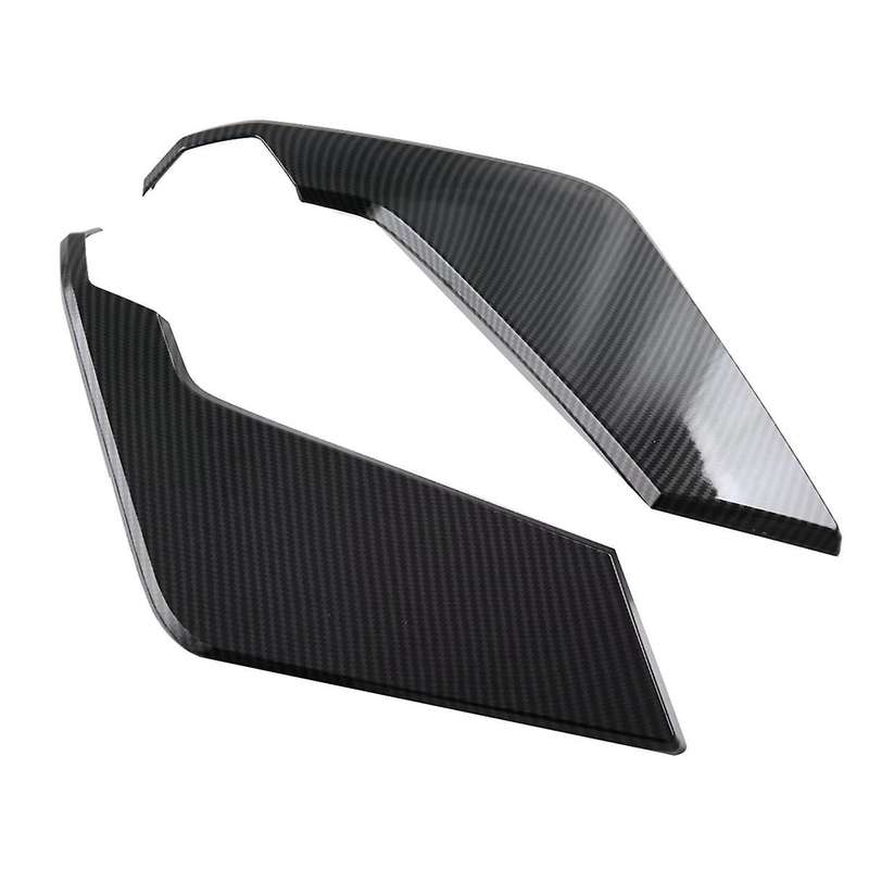 Carbon Fiber Color Car Rear Bumper Side Splitter Spoiler Decor Cover Trim for Dolphin Mini/ Seagull