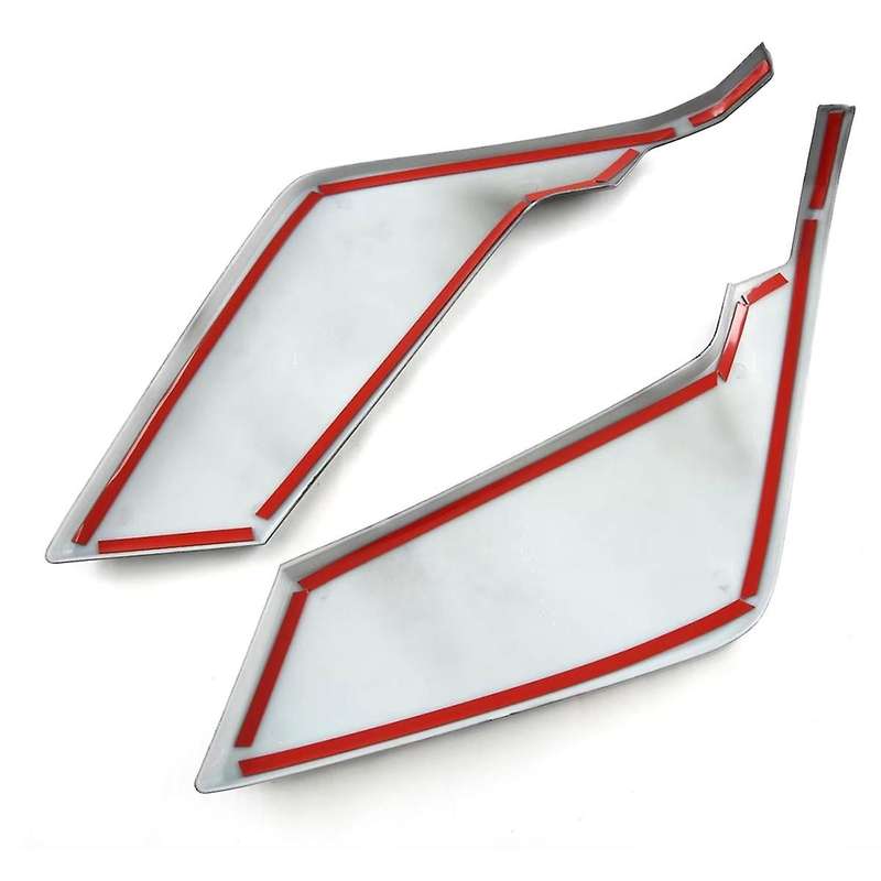 Carbon Fiber Color Car Rear Bumper Side Splitter Spoiler Decor Cover Trim for Dolphin Mini/ Seagull