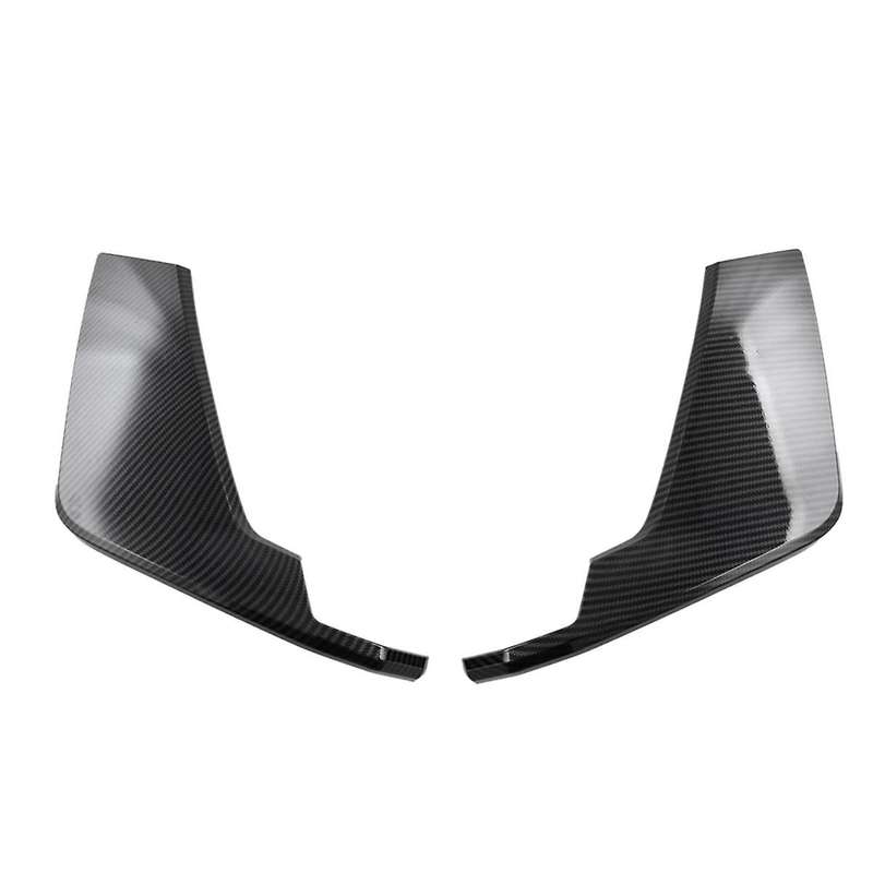 Carbon Fiber Color Car Rear Bumper Side Splitter Spoiler Decor Cover Trim for Dolphin Mini/ Seagull