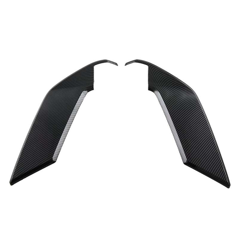 Carbon Fiber Color Car Front Bumper Side Splitter Spoiler Decor Cover Trim for Dolphin Mini/ Seagull