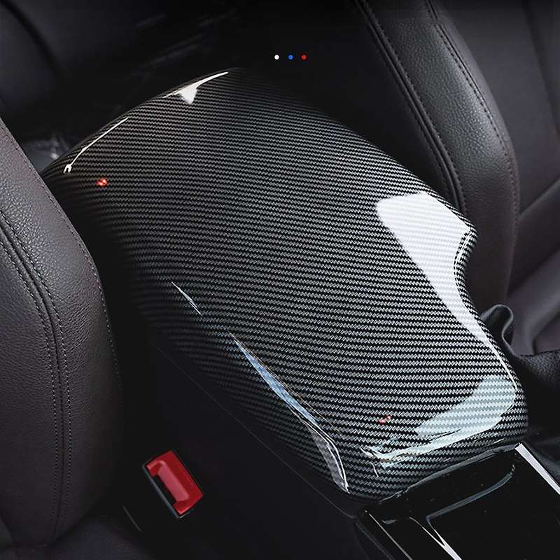 Carbon Fiber Console Armrest Panel Cover for 3 3gt 4 Series E90 F30 F31 F34 F32 F36 F34 2013-2019