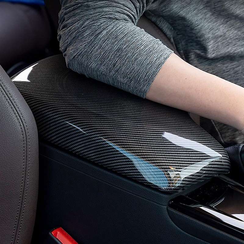 Carbon Fiber Console Armrest Panel Cover for 3 3gt 4 Series E90 F30 F31 F34 F32 F36 F34 2013-2019