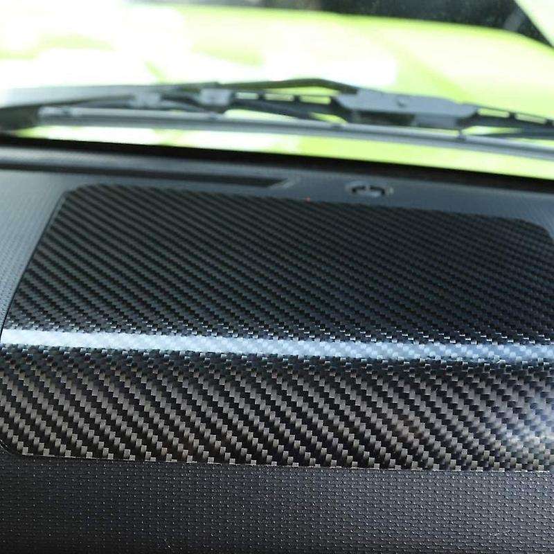 Carbon Fiber Dashboard Co-Pilot Center Console Cover for Jimny 2019 2020 Car Interior Accessories