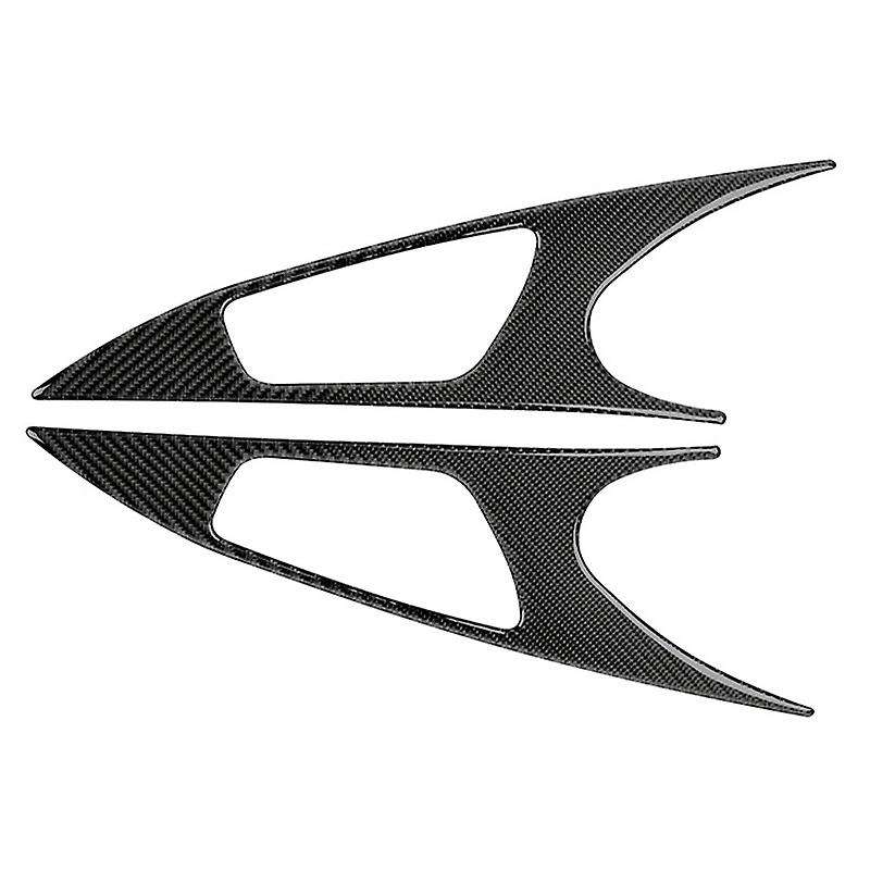 Carbon Fiber Door Handle Bowl Cover Trim Interior Door Bowl Panel Door Decorations for 10Th Gen 2016