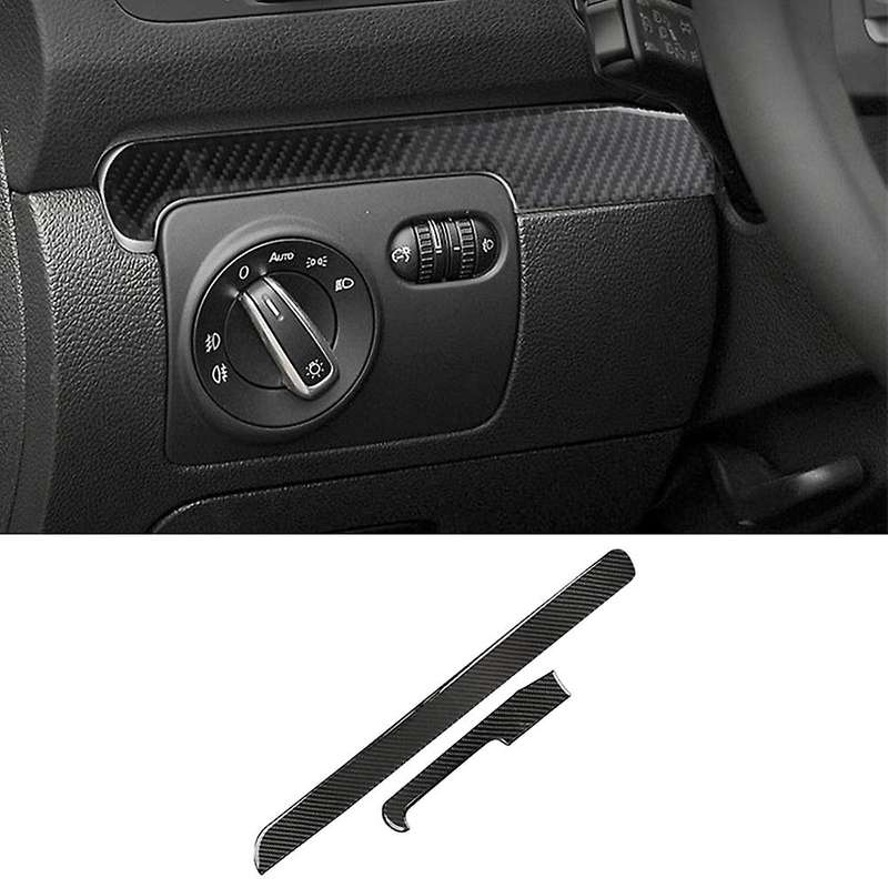 Carbon Fiber Dashboard Panel Trim Strip Cover for Golf 6 MK6 - 2008-2012 Decoration Accessories