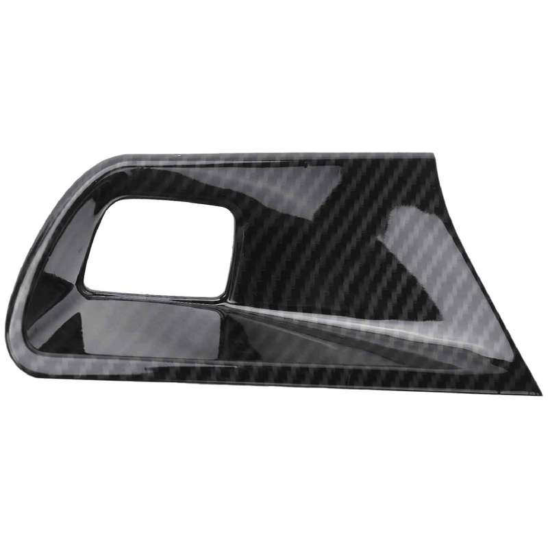 Carbon Fiber Engine Star Ignition Switch Engine Start ButtonTrim for 2017 Start Switch Decoration
