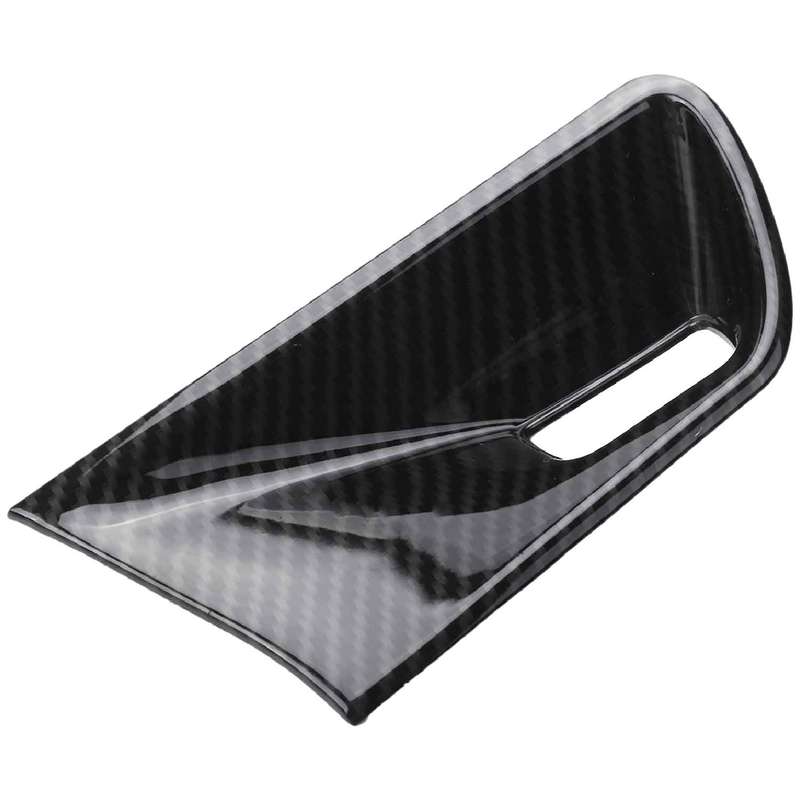 Carbon Fiber Engine Star Ignition Switch Engine Start ButtonTrim for 2017 Start Switch Decoration