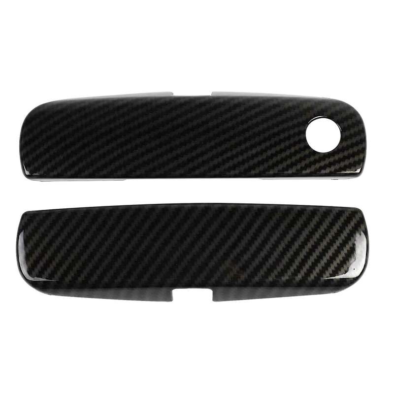 Carbon Fiber Door Handle Trim Cover Accessories for 2012-2020
