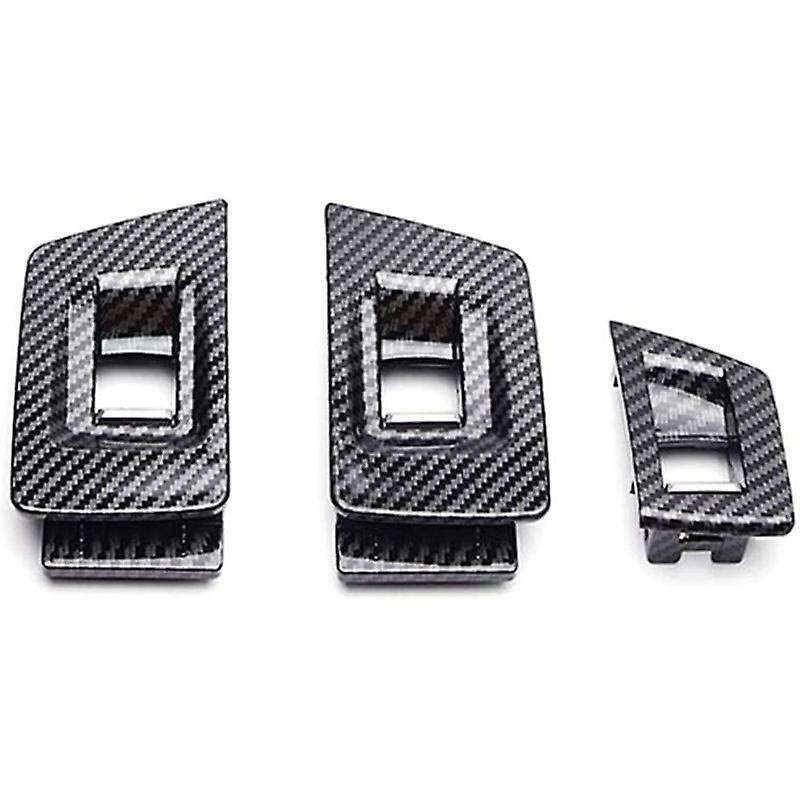 Carbon Fiber Door Window Switch Panel Interior Handle Cover Trim for  5 Series F10 F11 F18 520I 523I
