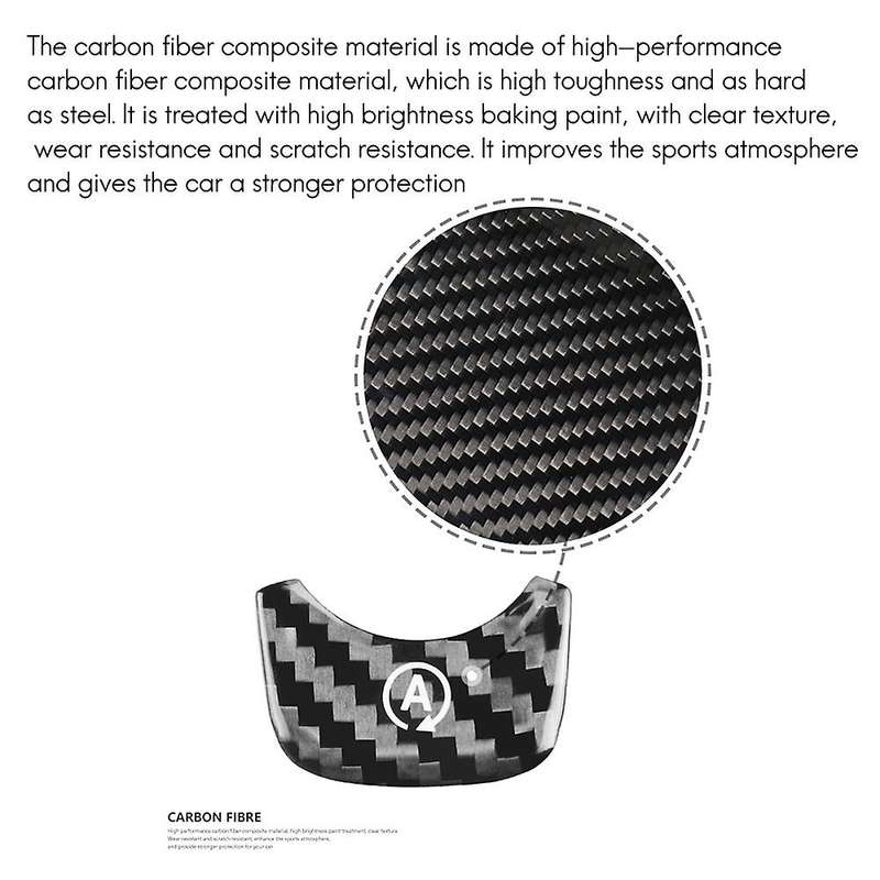 Carbon Fiber Engine Start Button Sticker for Class W177 X247 W247 CLA 2020