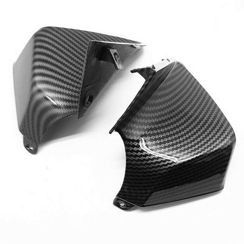 Carbon Fiber Finish Motorcycle Accessories Front Dash Side Meter Cover Fairing Cowl for Vfr800 2002-