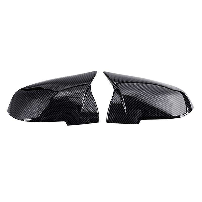 Carbon Fiber Exterior Door Bezel Rearview Mirror Housing Trim Cover, Rearview Mirror Housing, for 3