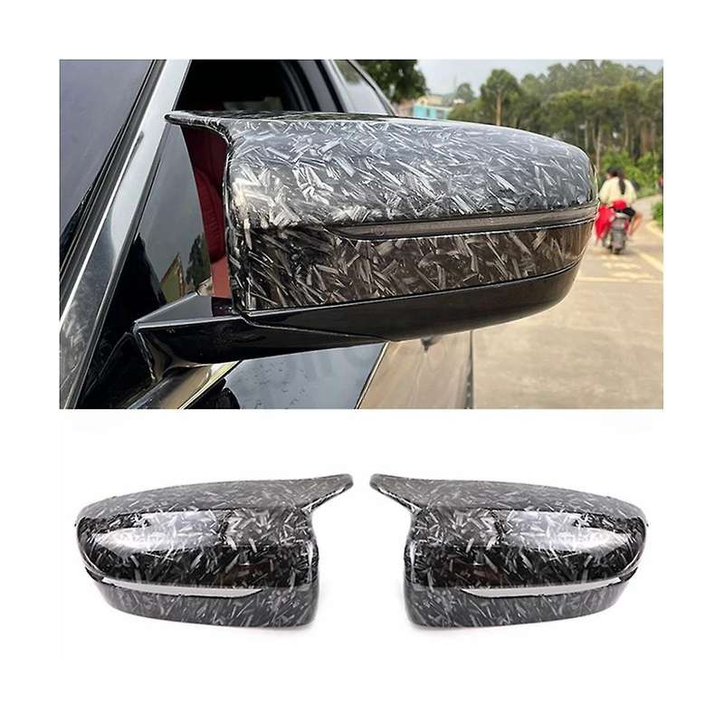 Carbon Fiber Exterior Side Rearview Mirror Cover Trim for 4 5 7 8-series G22 G23 G24 G11 G12 G14 G