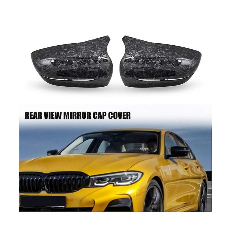 Carbon Fiber Exterior Side Rearview Mirror Cover Trim for 4 5 7 8-series G22 G23 G24 G11 G12 G14 G