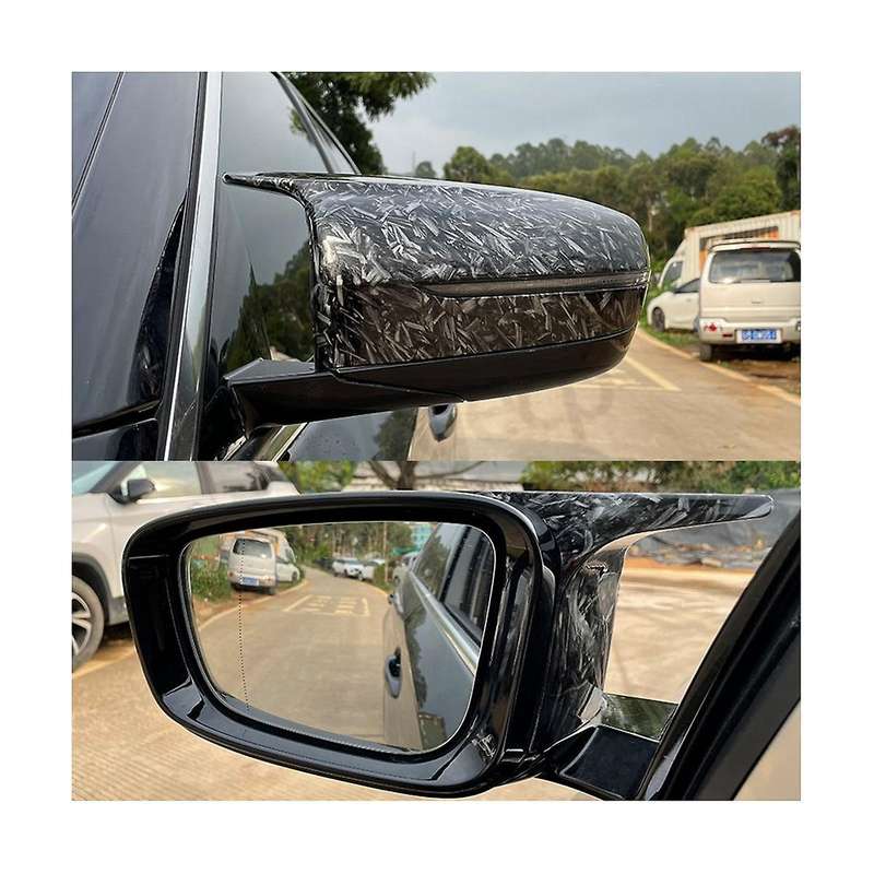 Carbon Fiber Exterior Side Rearview Mirror Cover Trim for 4 5 7 8-series G22 G23 G24 G11 G12 G14 G