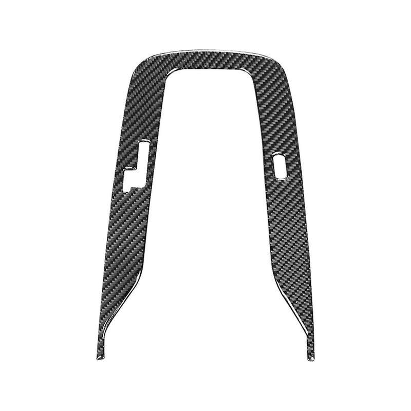 Carbon Fiber for / 2019-2023 Center Console Gear Shift Frame Cover Trim Interior Accessories