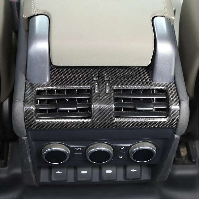 Carbon Fiber for 110 130 2020-2024 Rear Air Outlet Frame Cover Trim Interior Accessories