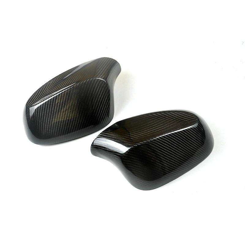 Carbon Fiber for - 1 Series E82 E87 2010 2011 2012 Side Wing Rearview Mirror Cover Cap Car Accessori