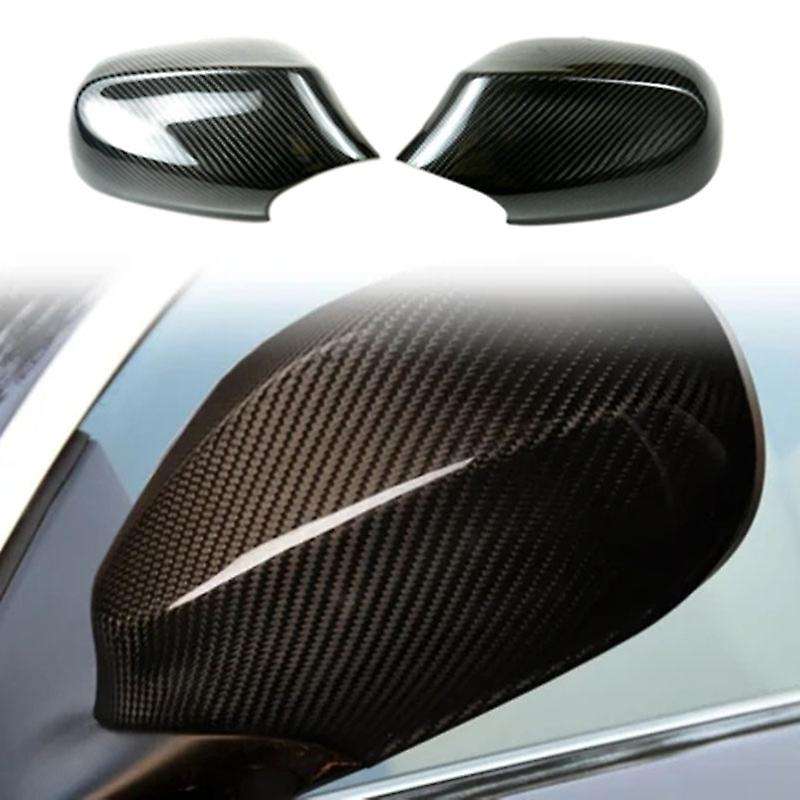 Carbon Fiber for - 1 Series E82 E87 2010 2011 2012 Side Wing Rearview Mirror Cover Cap Car Accessori