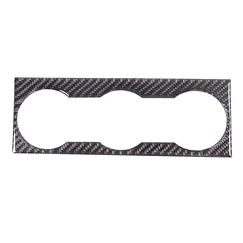Carbon Fiber for 110 2020-2024 Rear Air Conditioner Adjustment Button Panel Cover Trim Accessories