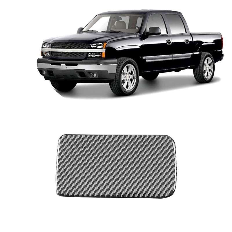 Carbon Fiber for 1500 1999-2002 Center Console Armrest Box Cover Trim Interior Accessories