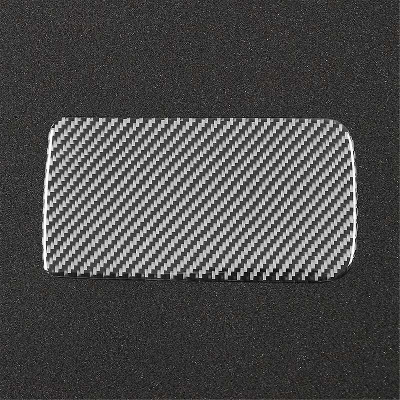 Carbon Fiber for 1500 1999-2002 Center Console Armrest Box Cover Trim Interior Accessories