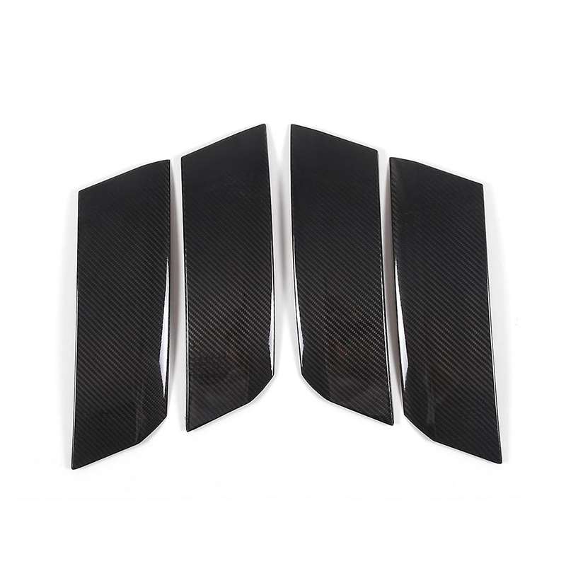 Carbon Fiber for 2005-2013 Car Sides Body Air Vent Outlet Cover Trim ,Black