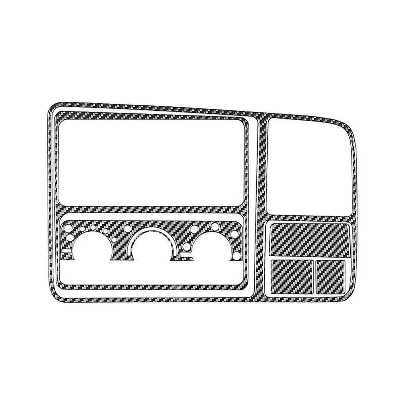 Carbon Fiber for 1500 1999-2002 Console Air Vent Cover FM Adjustment Switch Cover Trim Accessories