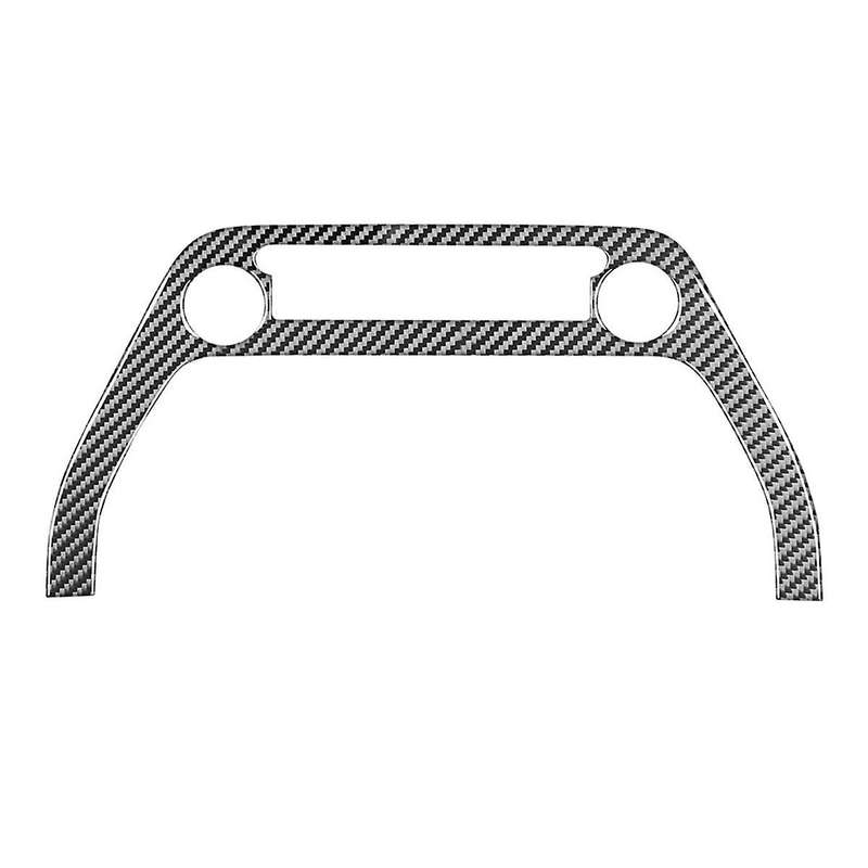 Carbon Fiber for 2019-2023 Center Control AC Vent Button Cover Trim Interior Accessories ,C
