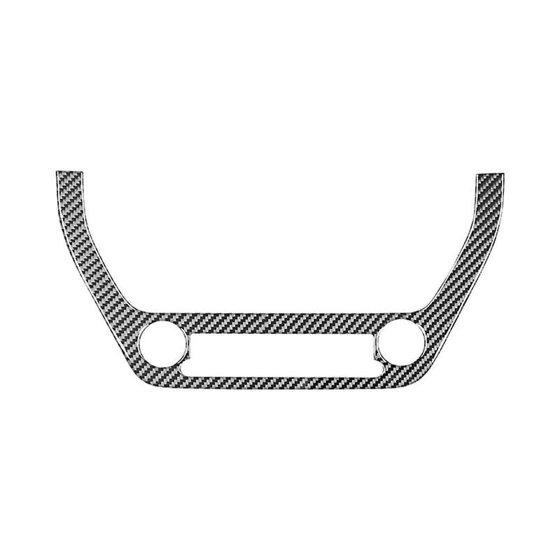 Carbon Fiber for 2019-2023 Center Control AC Vent Button Cover Trim Interior Accessories ,C