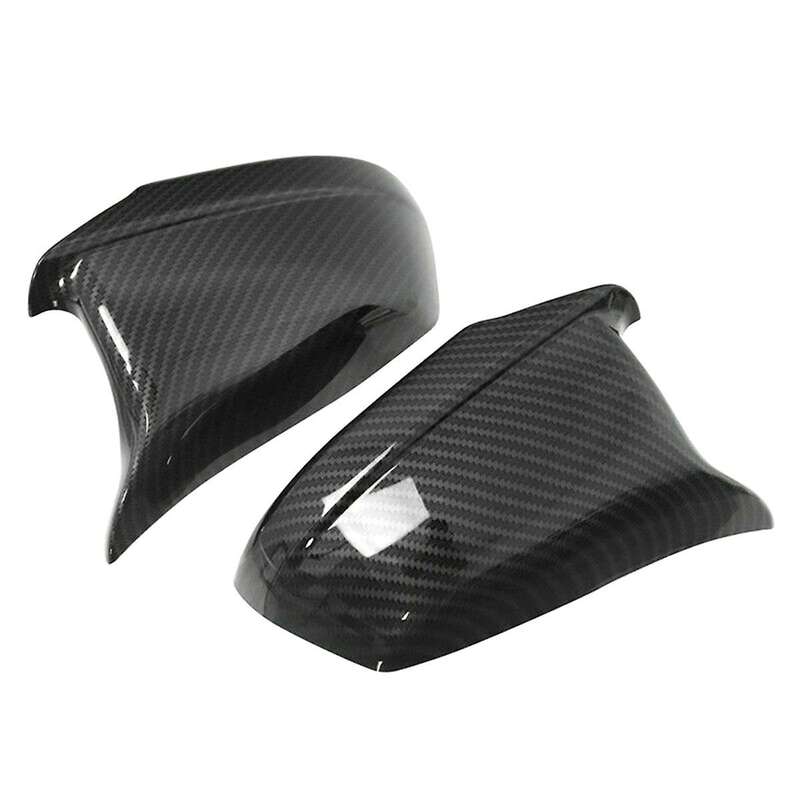 Carbon Fiber for 5 Series F10 F11 2010-2013 Rearview Side Mirror Cover Wing Cap Exterior Door Rear V