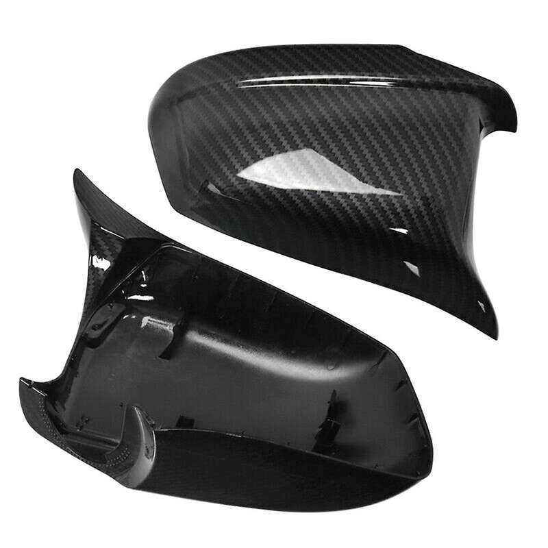 Carbon Fiber for 5 Series F10 F11 2010-2013 Rearview Side Mirror Cover Wing Cap Exterior Door Rear V