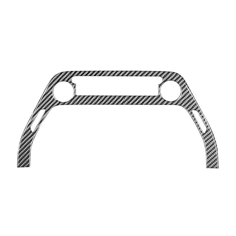 Carbon Fiber for 2019-2023 Center Control AC Vent Button Cover Trim Interior Accessories ,B