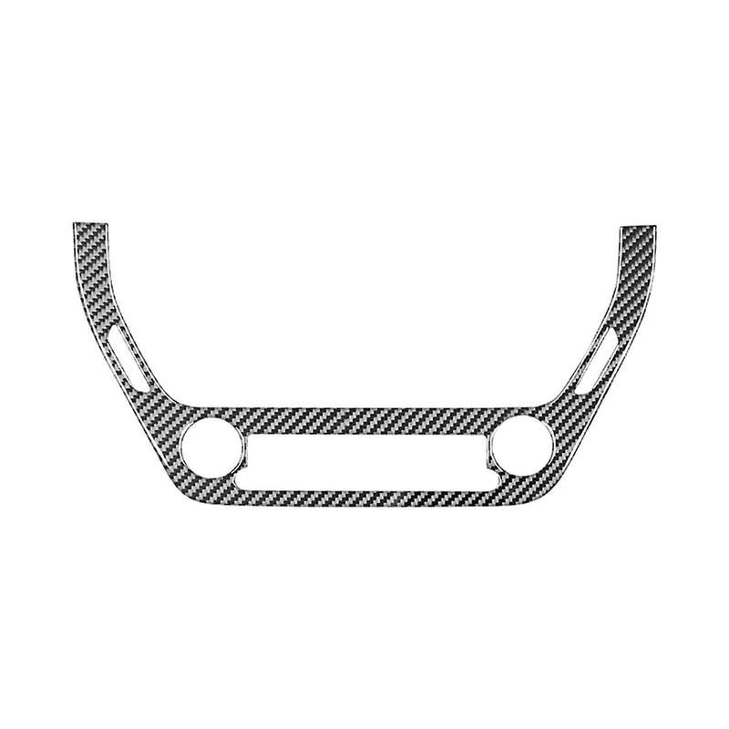 Carbon Fiber for 2019-2023 Center Control AC Vent Button Cover Trim Interior Accessories ,B